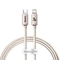 Cáp Baseus Crystal Shine USB-C to lightning dài 2M 2