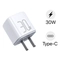 Sạc Pisen Quick - Mr White Tiny USB-C 30w 1