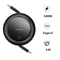 Cáp Baseus Free2Draw Mini Retractable Type-C to Type-C 100W 1M 1