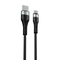 Cáp Trusmi Usb-A to Lightning Silicone 15w dài 1m 1