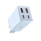 Củ sạc nhanh Baseus GaN6 Pro 2C + 2U 65W EU kèm cáp C-C 100W 1m 1