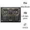 main - bàn phím trackpad MacBook Pro A1425 2013 1