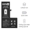 pin iPhone XS dung lượng siêu cao chính hãng GENA 3