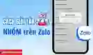 Cách giải tán nhóm Zalo