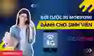 21 gói cước 3G Mobifone dành cho sinh viên rẻ nhất