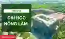 Học phí Đại học Nông Lâm