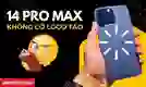 iPhone 14 Pro Max không có logo quả táo