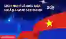 Lịch nghỉ lễ 30/4 của ngân hàng MB Bank