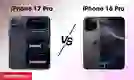So sánh iPhone 17 Pro và iPhone 16 Pro