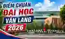 Điểm chuẩn đại học Văn Lang 2026