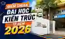 Điểm chuẩn Đại học Kiến trúc TP.HCM 2026 chi tiết