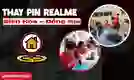 Thay pin Realme Biên Hòa Đồng Nai giá tốt, bảo hành rõ ràng